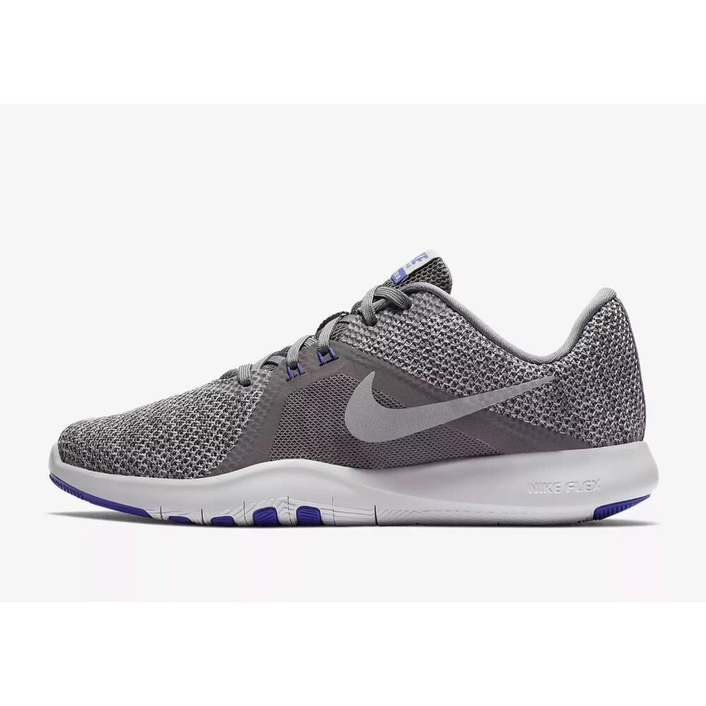 Size 6-Nike Flex Trainer 8 Women's (Gunsmoke/silver)